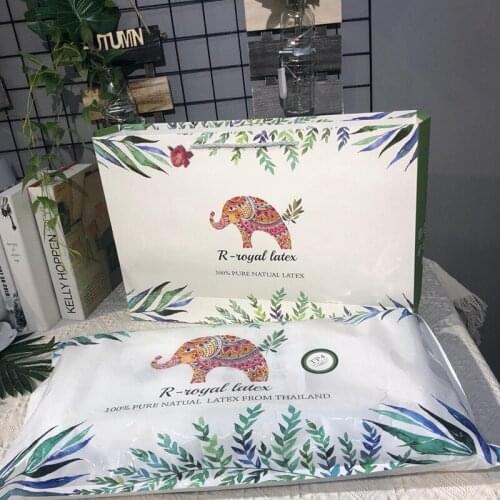 Thai latex pillow Memory Foam Bedding Pillow Neck Protection Slow Rebound Shaped Maternity Pillow For Sleeping Orthopedic Pillow