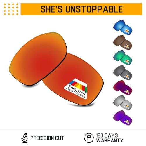 Bwake Polarized Replacement Lenses for-Oakley Shes Unstoppable OO9297 Sunglasses Frame - Multiple Options
