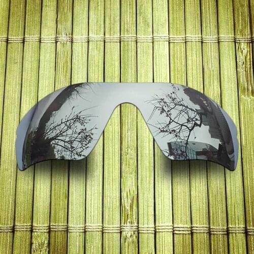 Polarized Replacement Lense For-Oakley Radar Path Sunglasses Frame True Color Mirrored Coating - Chrome Color Options