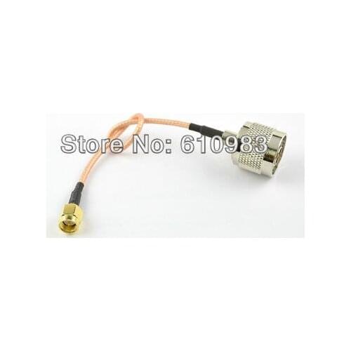 10 pieces Straight SMA Male Plug to N Male Plug connector 15 cm RG316 Jumper Pigtail cable