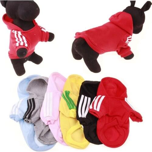 High Quality Casual Dog Pets Clothes Warm Hoodie Coat Jacket Clothing For Dogs