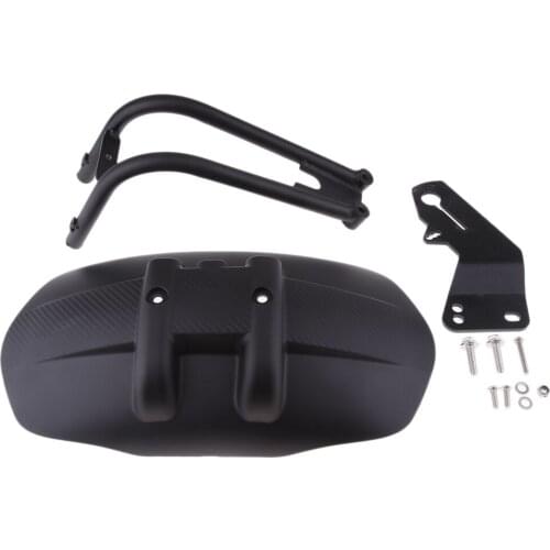 Motorcycle Rear Fender Mudguard Protector Splash Guard Mud Flap for Kawasaki Z650 Z800 Motorbike (Black)
