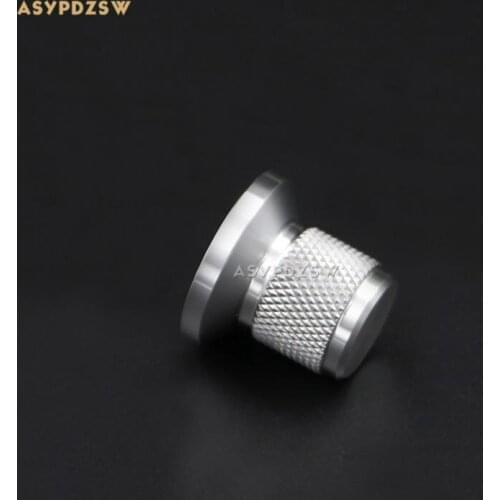 1 PCS Pineapple grain silver 25*17*22 Full aluminum amplifier solid Volume potentiometer knob