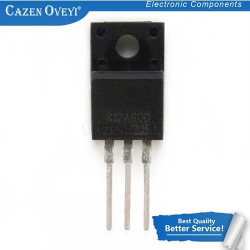 10pcs/lot TK12A60D K12A60D TO-220F new original free shipping In Stock