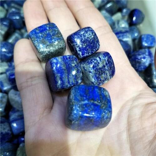 100g lapis lazulia tumbled stones free form cube for healing crystal grid meditation