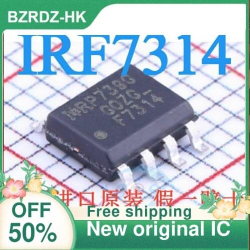 5PCS/lot IRF7314TRPBF F7314 SOIC-8 New original IC