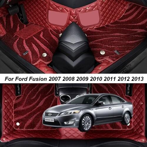 Car Floor Mats For Ford Fusion 2007 2008 2009 2010 2011 2012 2013 Rugs Surround Auto Interior Accessories Carpets