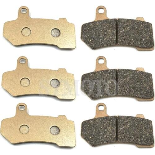 For Harley Davidson VRSCR Street Rod 2006 2007 VRSCD Night Rod ( Cast Wheel ) 2006 2007 2008 Motorcycle Front Rear Brake Pads