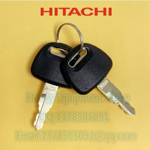 2 PCS H800 Newest Heavy Equipment Excavator Grab Lgnition Key For Hitachi & Hitachi ZAX BS