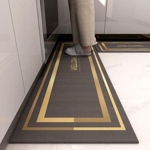 Soft Non Slip Kitchen Mat Set Bathroom Bedroom Doormat Dirty Proof Kitchen Carpet Water Absorption Bath Mat Microfiber Floor Mat