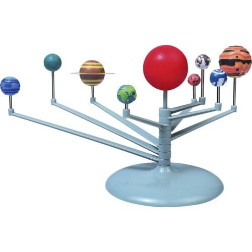 New Glow In The Dark Sistema Solar Planetarium Model Kids Science Kit Astronomy Science Educational Toys DIY Kids Birthday Gift