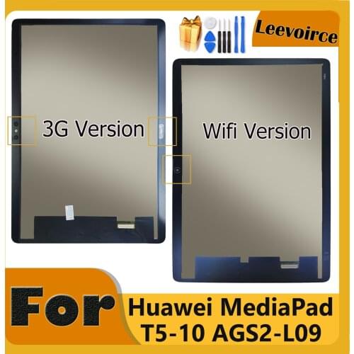 Original 10.1 inch Lcd For Huawei MediaPad T5 10 AGS2-L09 AGS2-W09 AGS2-L03 AGS2-W19 LCD Display Touch Screen Digitizer Assembly