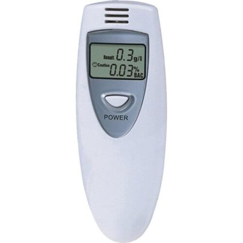 1pcs Professional Alcohol Analyzer Police Digital Breath LCD Display Breath Alcohol Tester