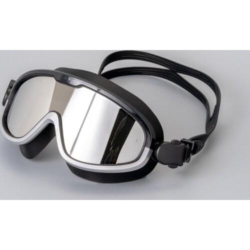Anti-Fog UV Swimming Goggles Big frame Swim Eyewear Professional Swimming Waterproof Swim Mask Adult for men and women
