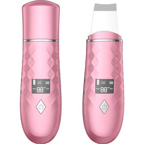 Skin Scrubber Vibration Spatula Blackhead Remover Facial Scrubber Shovel Clean Cavitation Peeling Facial Lifting