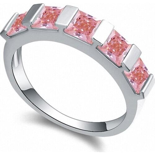 TRACYSWING Real Austrian Crystals Brand AAA Zirconia Micro Inlays Fashion Ring for women New Geometric Th-109730