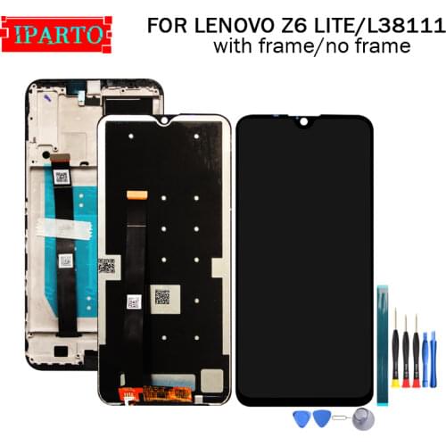 6.3 inch for LENOVO Z6 LITE LCD Display+Touch Screen Digitizer Assembly 100% Original New LCD+Touch Digitizer for LENOVO L38111