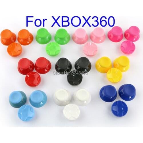 1set New Joystick Cover 3D Analog Sticks Joystick Grips stick Mushroom Caps with D-pad For Microsoft XBOX360 mushroom cap