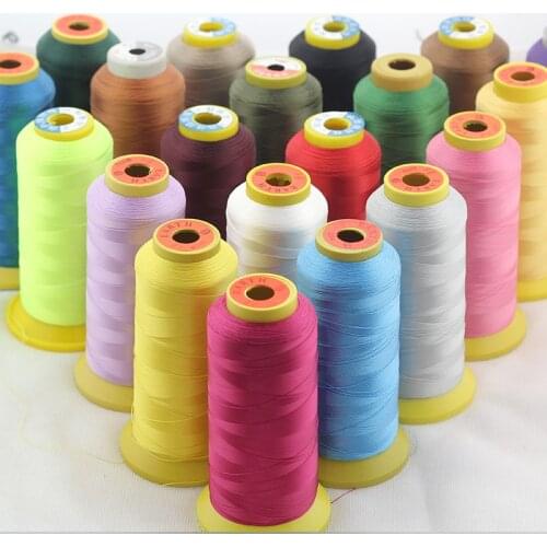 2000Meter Thread for Sewing Industrial Machine Spool Multicolor High strength Sewing Supplies Polyester Box Serger
