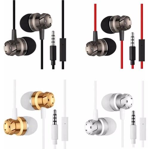 3.5 In-ear Microphone Remote Headphone Microphone Clear Stereo Headset Hot