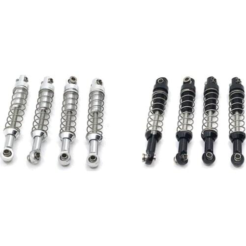4PCS Shock Absorber with Extender Hard Kits for WPL C14 C24 C34 C44 for MN D90 D91 MN45 MN96 MN99 RC Car Parts