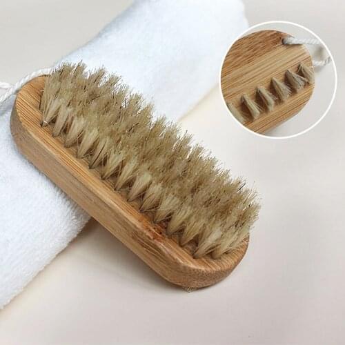 100Pcs Nail Art Accessories Brush Oblique Hair Brush Grinding Foot Brush Cleaning Nail Manicure Supplies For Professionals Tool