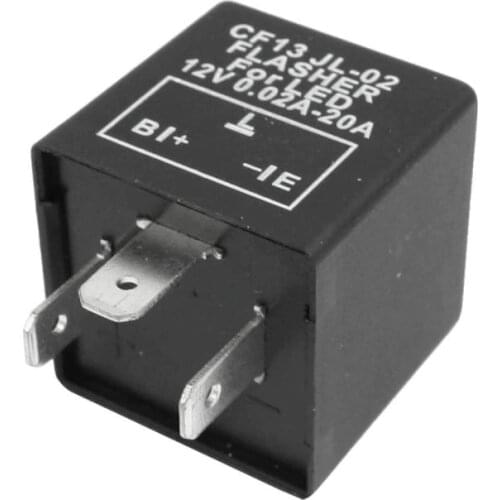 Automobile 3 Pin CF13 JL-02 LED Turn Light Flasher Blinker Relay Signal Light Relay Rate Turn Signal Light Motorcycle Signal