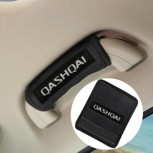 Car interior Car roof handle plush protective cover for NISSAN QASHQAI J10 J11 Accessories Car-styling