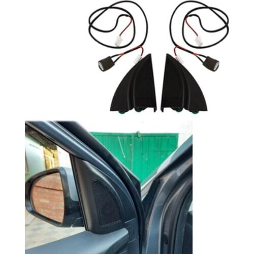 Car Triple-cornered Tweeter Car Tweeter Speaker with Wiring Harness for Hyundai ACCENT VERNA Solaris 2017-2020