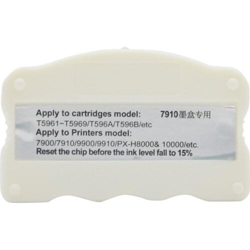 Ink Cartridge with Chip Resetter For Epson Stylus Pro 7700 9700 7710 9710 7890 9890 7908 9908 7900 9900 7910 9910 printer