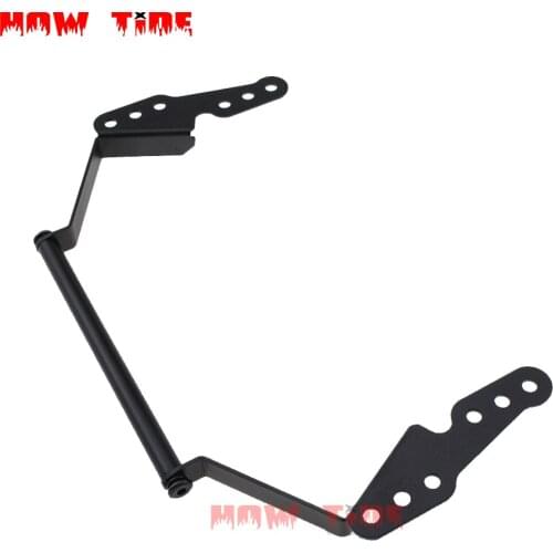 Black Navigation Bracket Mount Smartphone GPS Holder for Suzuki DL 1000 V-Strom Vstrom 1000 2017 2018 2019