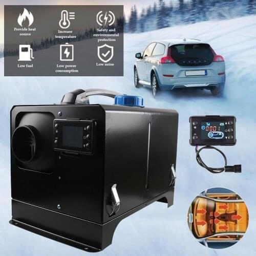 12V 24V 5KW Diesel Heater Websato Eberspacher Automobile Interior Heater Low Noise LCD Car Air Heater Car Fan Heater Universal