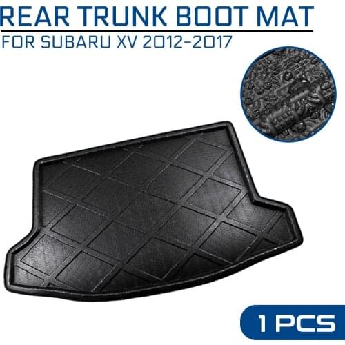 For Subaru XV 2012 2013 2014 2015 2016 2017 Car Floor Mat Carpet Rear Trunk Anti-mud Cover