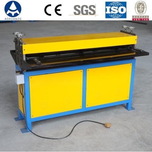 G1.2*1300 HVAC Duct Sheet Metal Five Line Electric Square Duct Beader Beading Forming Machine