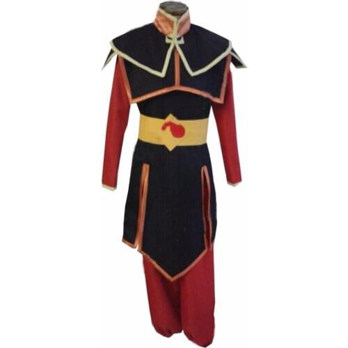 2020 The Legend of Korra Azula Fire Nation Princess Set Cosplay Costume