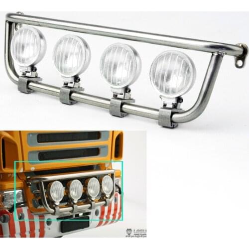 LESU 1/14 Metal Headlight S-1253-B for DIY Tmy RC Sca Truck Model Dump Car TH11487-SMT3