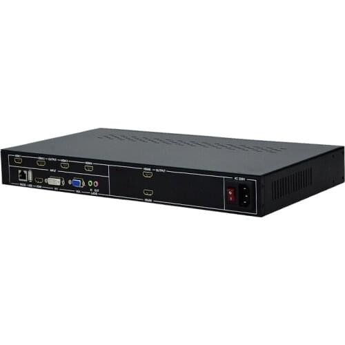 2X3 video wall controller 1 in 6 out screen splicing processor 2K TV video wall processor