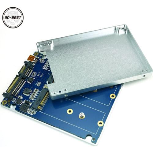 NGFF ( M2 ) SSD to 2.5" SATA Adapter M.2 NGFF SSD to SATA3 & USB3.0 Converter Card RAID ADPNG301