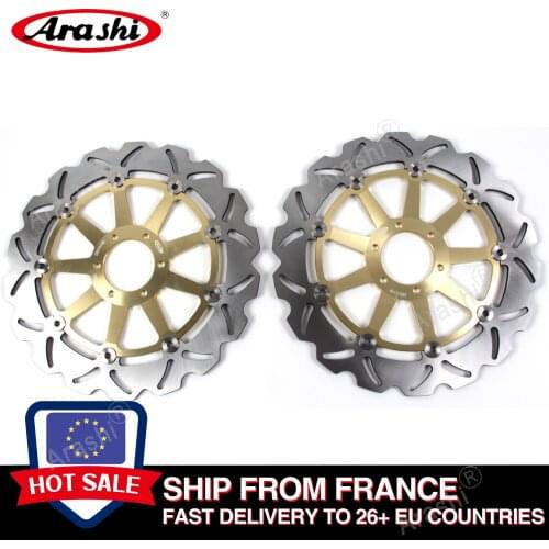 Ship From France For YAMAHA YZF R / YZF SP 750 1993 1994 1995 1996 1997 YZF750R CNC Front Floating Brake Disc Rotors YZF-R750