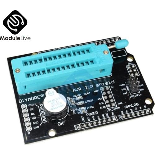 AVR ISP Programmable Expansion Shield Board For Arduino Uno R3 Mega2560 Nano Pro Mini Module Atmega328P Bootloader SPI