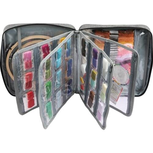 Empty Knitting Needles Pouch Storage Bag Crochet Hooks Sewing Supplies Organizer for Needle Scissors Ruler Sewing Bag