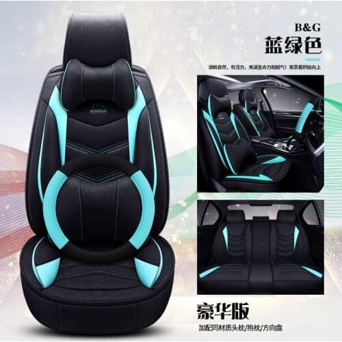 SPORT PU leather Universal Car Seat covers for Hyundai all models i30 ix25 ix35 solaris elantra terracan accent azera lantra