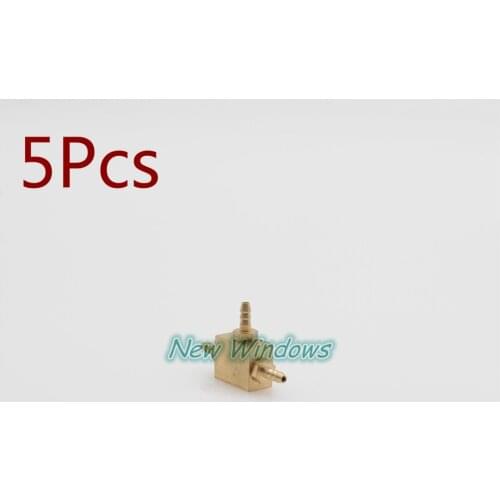 High Quality 5Pcs 3*3*3MM Dental Valve Copper Tee for dental ACCESSORY