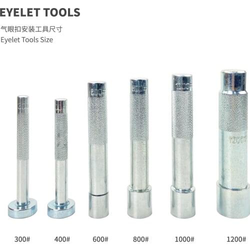 3.5-20mm Eyelets Tool 1 Set Handmade Metal Eyelets Mold Tool Carbon Steel Grommet installation High Quality DIY Accessories