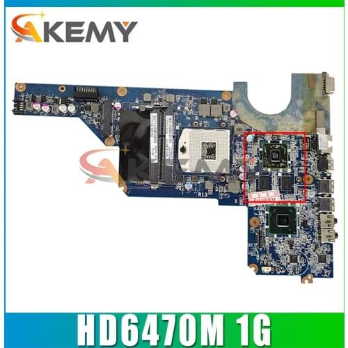 Akemy For 636372-001 HP Pavilion G4T-1000 G7 G7T-1000 G4 G4-1000 Laptop Motherboard APGA989 HM55 HD6470M 1G Test oK