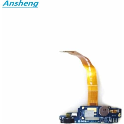 Ansheng Microphone USB Charge Charging Flex Cable Board PCB For ZTE Voyage 4 Blade A610 Mobile Phone