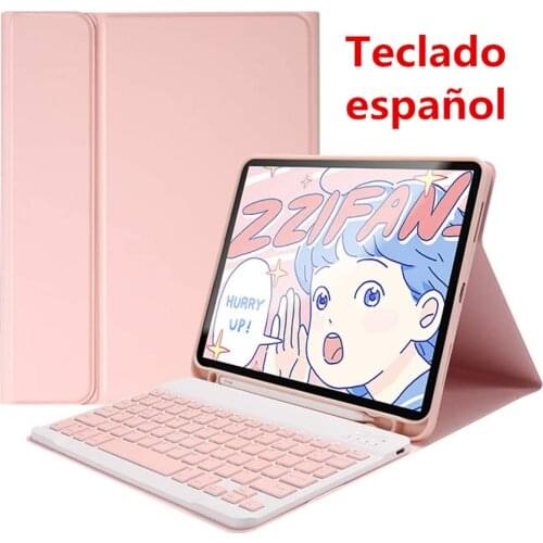 Keyboard Case For iPad 9.7 2017 2018 10.2 6th 7th Generation Bluetooth Keyboard Case for iPad Air 1 2 3 Pro 9.7 10.5 11 Cover