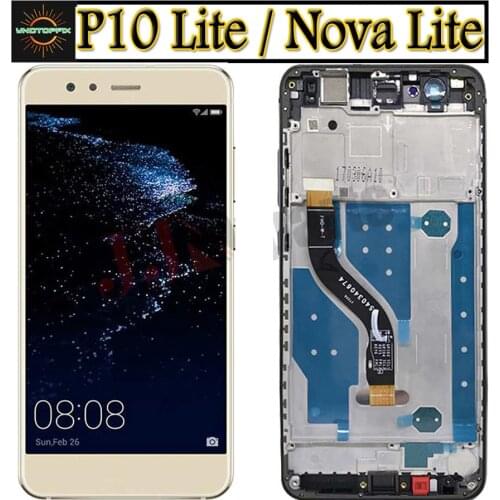 Original 5.2" for HUAWEI P10 Lite Lcd Display Screen Assembly for Huawei Nova lite lcd with frame For HUAWEI P10 Lite Display