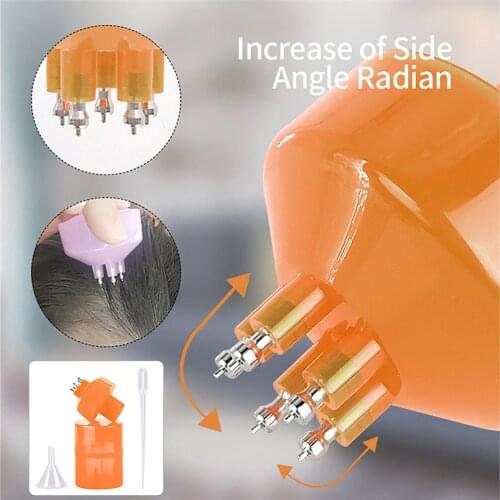 Cone Empty Bottle Shampoo Applicator Dropper Dry Washing Hair Care Accessories