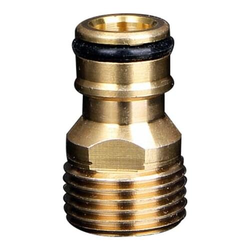 Brass Threaded Universal Hose Tap Connector Mixer Hose Adaptor Water Pipe Joiner Fitting Garden Water Connectors Watering Tools